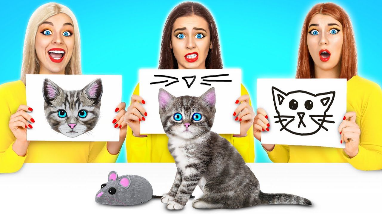 Кто лучше нарисует предмет, получит его Челлендж #2 от Multi DO Challenge смотреть онлайн