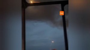 А ведь это всё могло обрушиться на российские города ,видео как разлетались ракеты в Киеве после уда