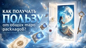 🔑КЛЮЧИ К МАКСИМАЛЬНОЙ эффективности общих таро раскладов