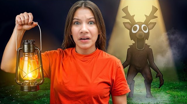 99 НОЧЕЙ ► Выжить в Лесу с Амелией / Вики Шоу Плей смотреть онлайн