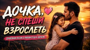 Дочка, Не Спеши Взрослеть ❤️ | Душевная Песня о Любви Отца к Дочери