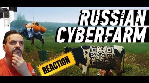 RUSSIAN CYBERPUNK FARM  РУССКАЯ КИБЕРДЕРЕВНЯ REACTION