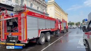 В центре Иркутска загорелся популярный рестобар