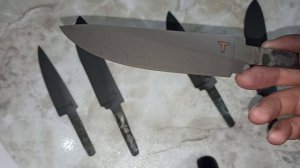 Рабочие универсальные клинки для охотничьих ножей