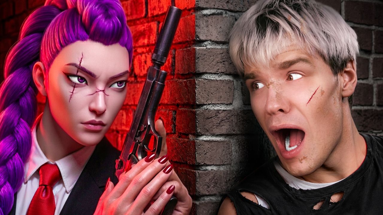 МЕНЯ ХОТЕЛИ УБИТЬ! СПРЯТАЛСЯ ОТ КИЛЛЕРА KPOP DEMON HUNTERS смотреть онлайн
