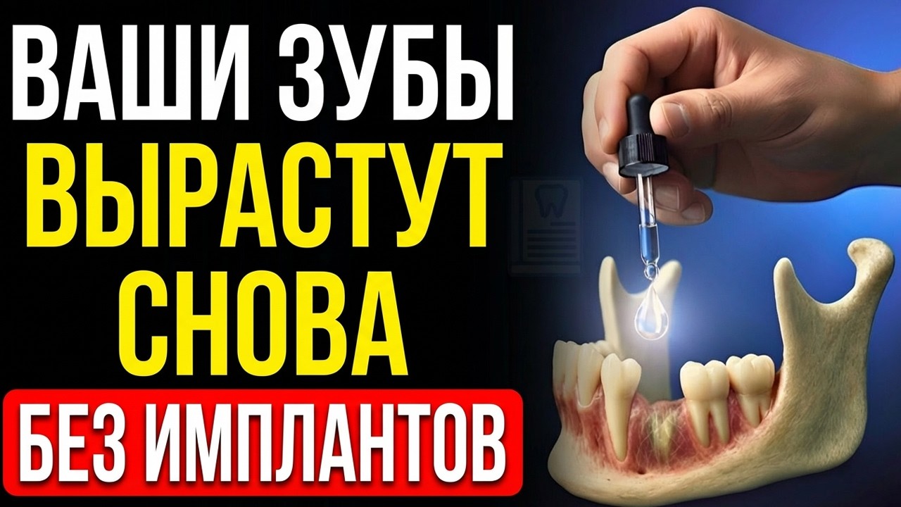 Это заставляет зубы снова расти без имплантов, учёные из Японии сделали это открытие смотреть онлайн