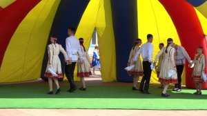 МАРИЙСКИЙ ТАНЕЦ.  МАРИЙ КАС (Бирск). Видео Василия Хайбуллина