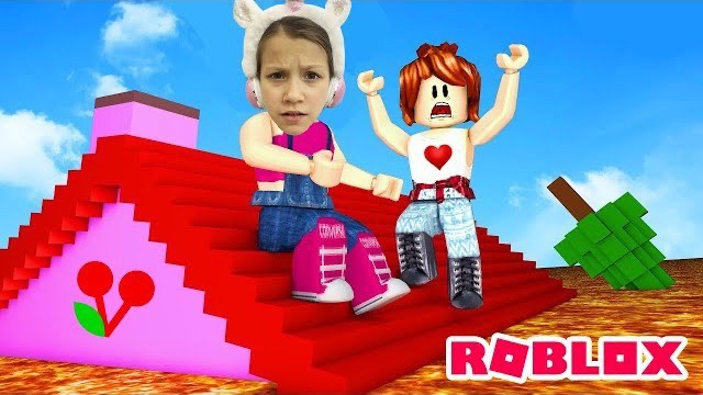 ПОЛ ЭТО ЛАВА в ROBLOX Кто влюбился в Вику? /// Viki Show PLAY смотреть онлайн