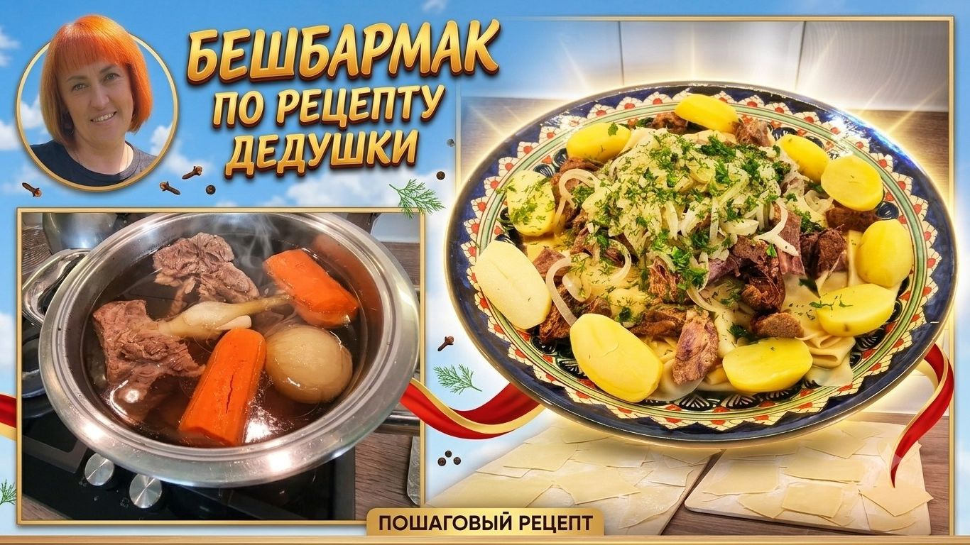 Вкусные воспоминания/Бешбармак по рецепту дедушки смотреть онлайн