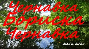 Чернавка-Бориска-Чернавка.20.06.2026. р. Чернавка. оз. Борисоглебское. Рыбалка в Московской области.