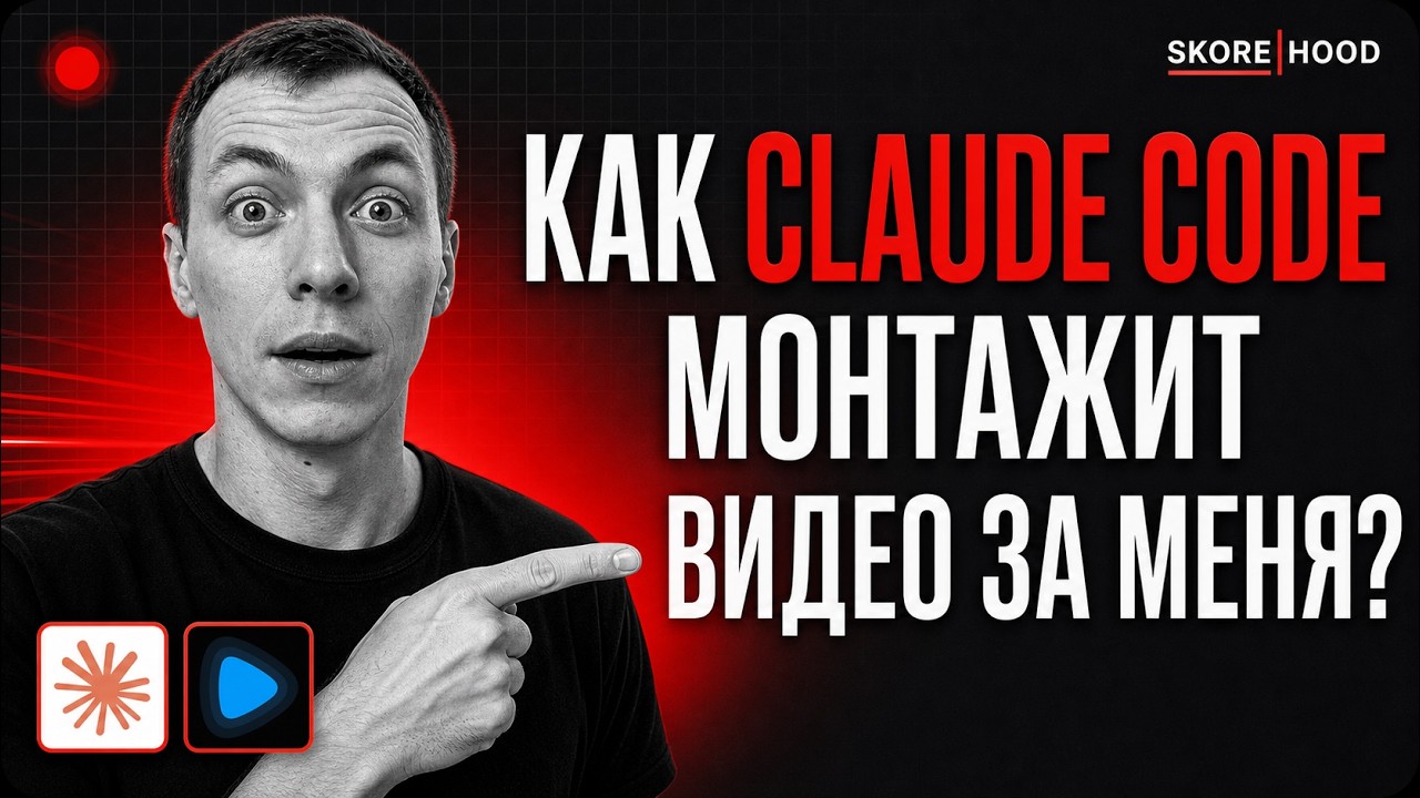 Как Claude Code делает монтаж видео за меня? смотреть онлайн