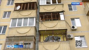 В Белгороде продолжают восстанавливать многоэтажку на улице Вокзальной