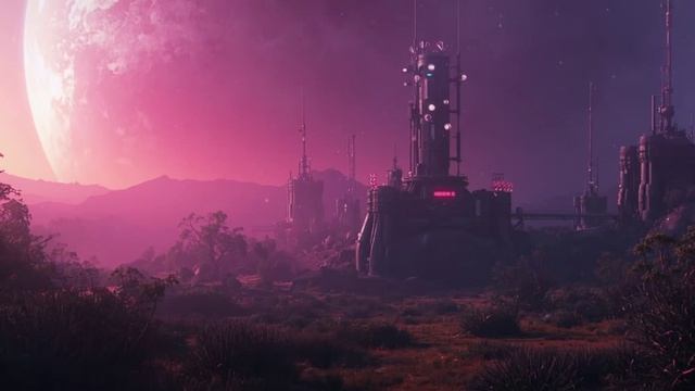 Roselight ｜ Ethereal Space Ambient for Relaxation on a Distant Frontier