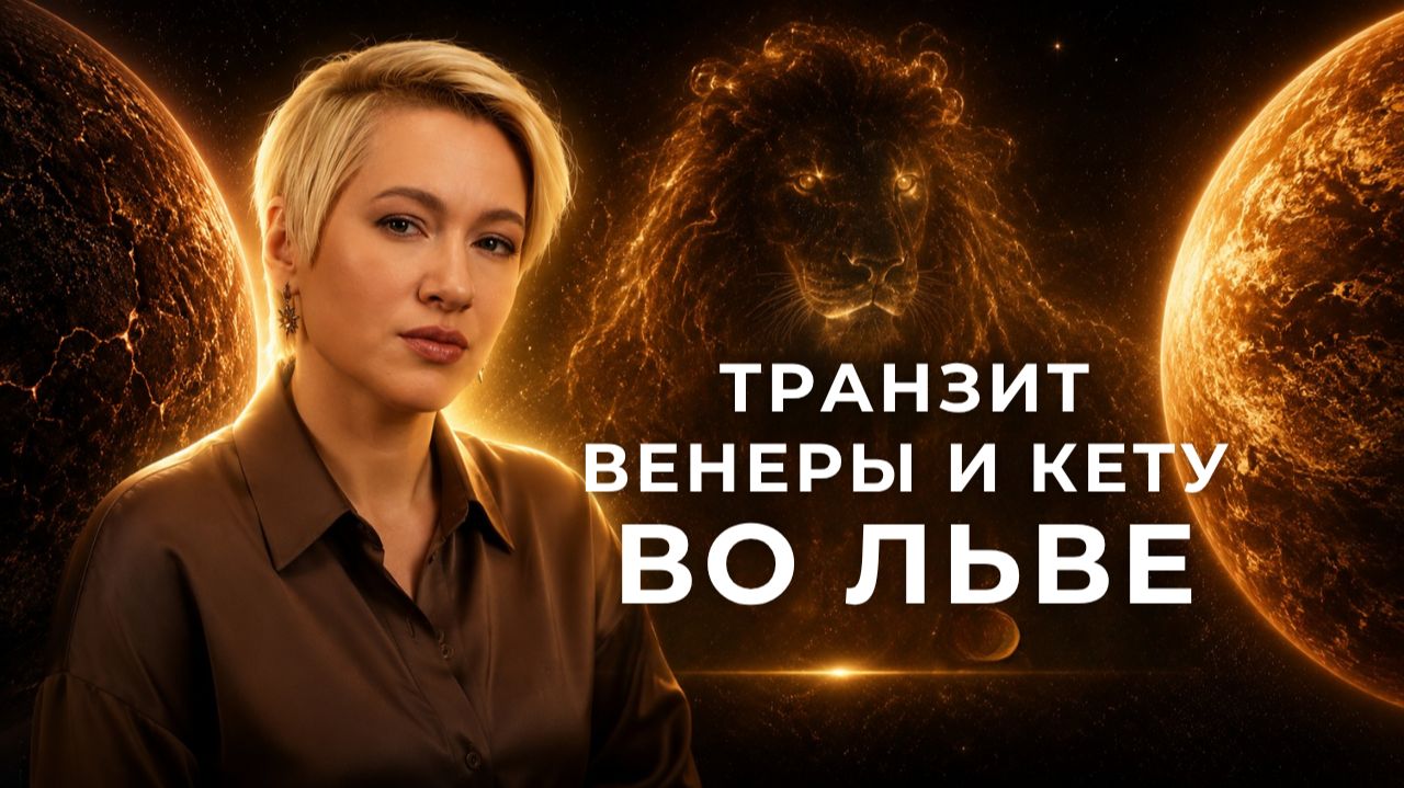 ВАЖНЫЙ ТРАНЗИТ ДЛЯ ВСЕХ | Венера и Кету во Льве | С 4 июля до 1 августа 2026 года смотреть онлайн