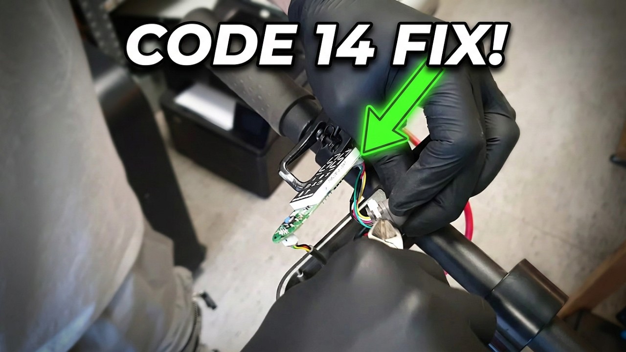 XIAOMI SCOOTER m365 / PRO / PRO 2 / PRO 3 | CODE 14 ERROR FIX | THROTTLE ACCELERATOR REPLACE смотреть онлайн