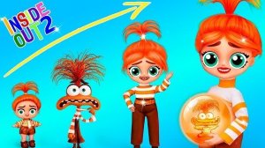 Головоломка 2: Тревожность растёт! 30 лайфхаков для кукол ЛОЛ ОМГ