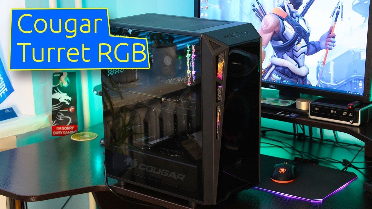📹 ОБЗОР | Маленький красавчик Cougar TURRET RGB смотреть онлайн