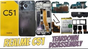 Ремонт Realme C51: замена экрана и задней крышки своими руками