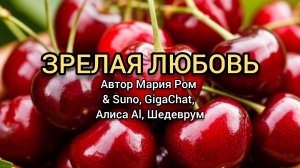 ЗРЕЛАЯ ЛЮБОВЬ Автор Мария Ром #песня #музыка #новаяпесня #марияром
