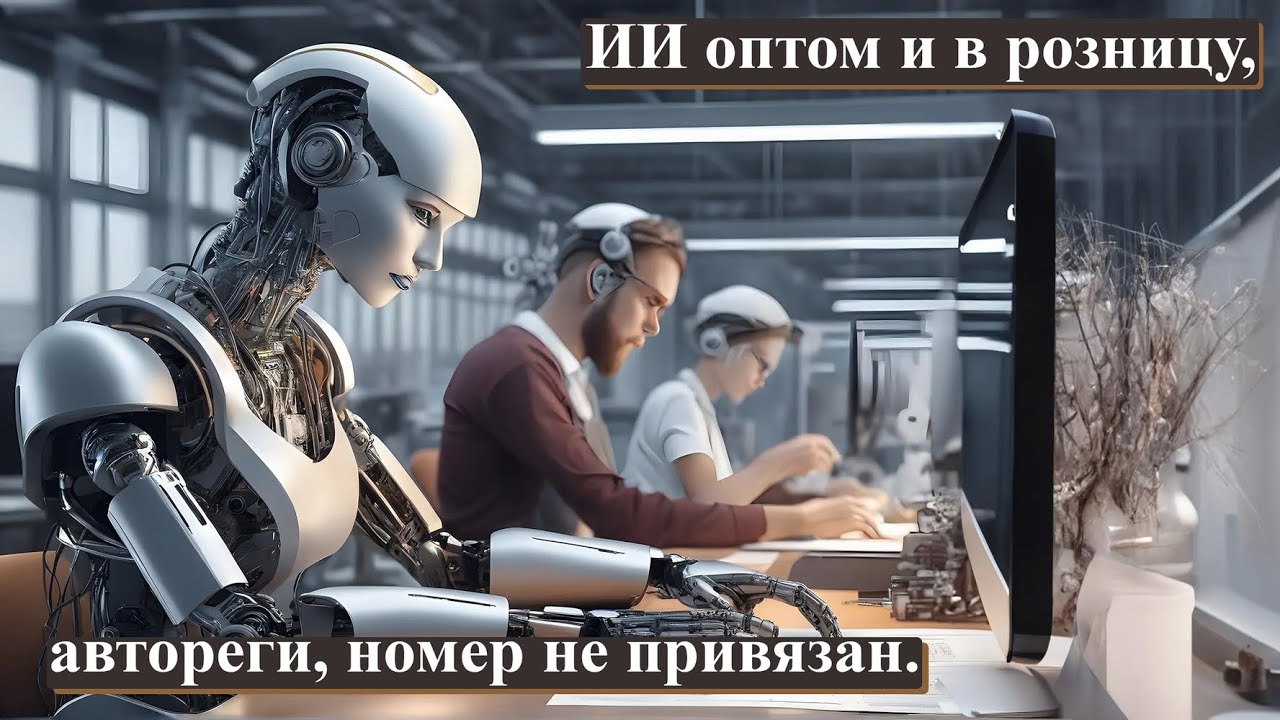 ИИ оптом и в розницу, автореги, номер не привязан. Александр Красноложкин. смотреть онлайн