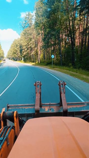 красота 🙂едем на заказ в емкня #jcb #работа #эксковатор #ярославль #