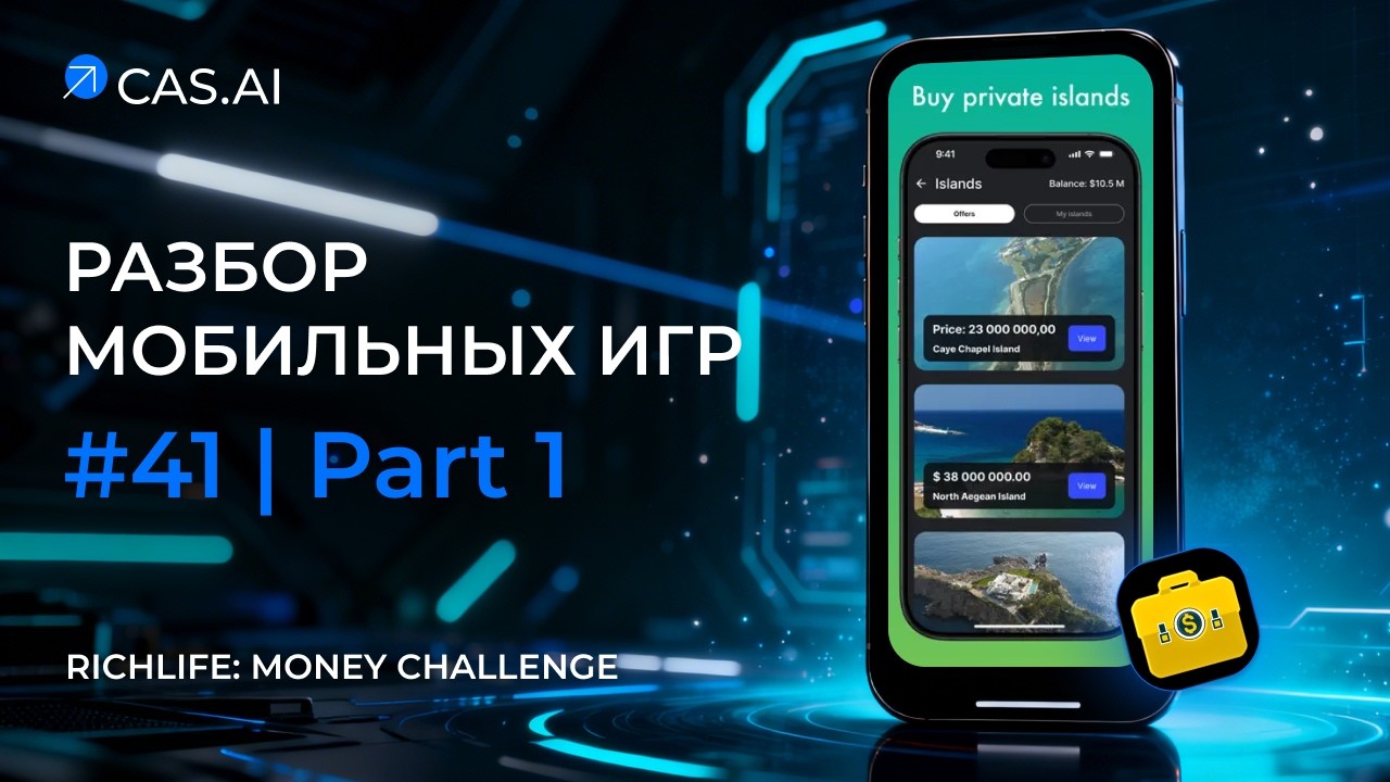 Idle Game: разбор монетизации, баланса и UI (Rich Life)