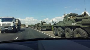 Военная техника РФ в Крыму.