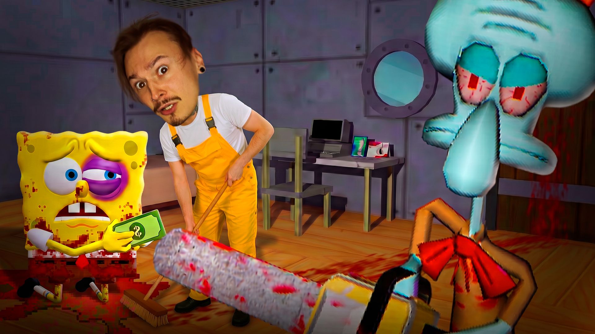 Я СХОДИЛ НА УРОК К СКВИДВАРДУ... И ПОЛУЧИЛ ТРАВМУ. (Pikabuu: Tentacles Gallery) смотреть онлайн