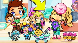 ВЫПИСКА ИЗ РОДДОМА 🤰🏥 в AVATAR WORLD ИСТОРИЯ 💕 РУТИНА СЕМЬИ 👨👩👧👦ОБНОВЛЕНИЕ СЕКРЕТЫ СЕРИАЛ