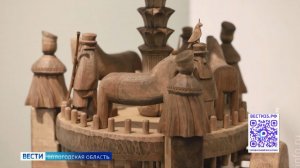 Выставка произведений вологодского мастера Алексея Безобразова открылась в Центре ремёсел
