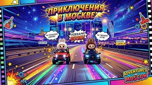 Мультики для детей. Приключения в Москве