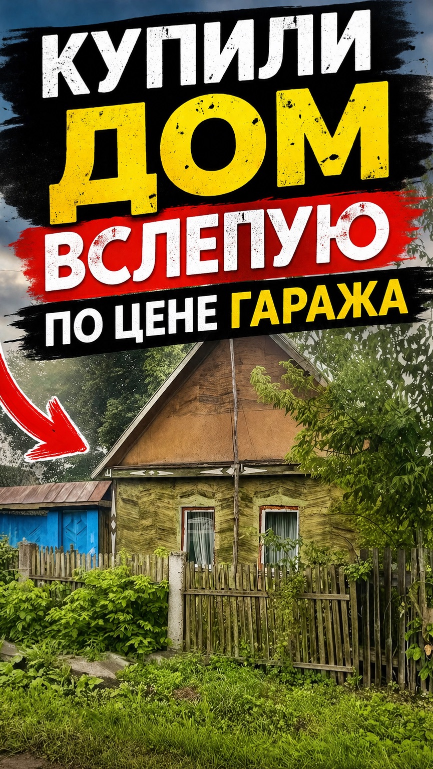 Дом по цене гаража. Купили вслепую