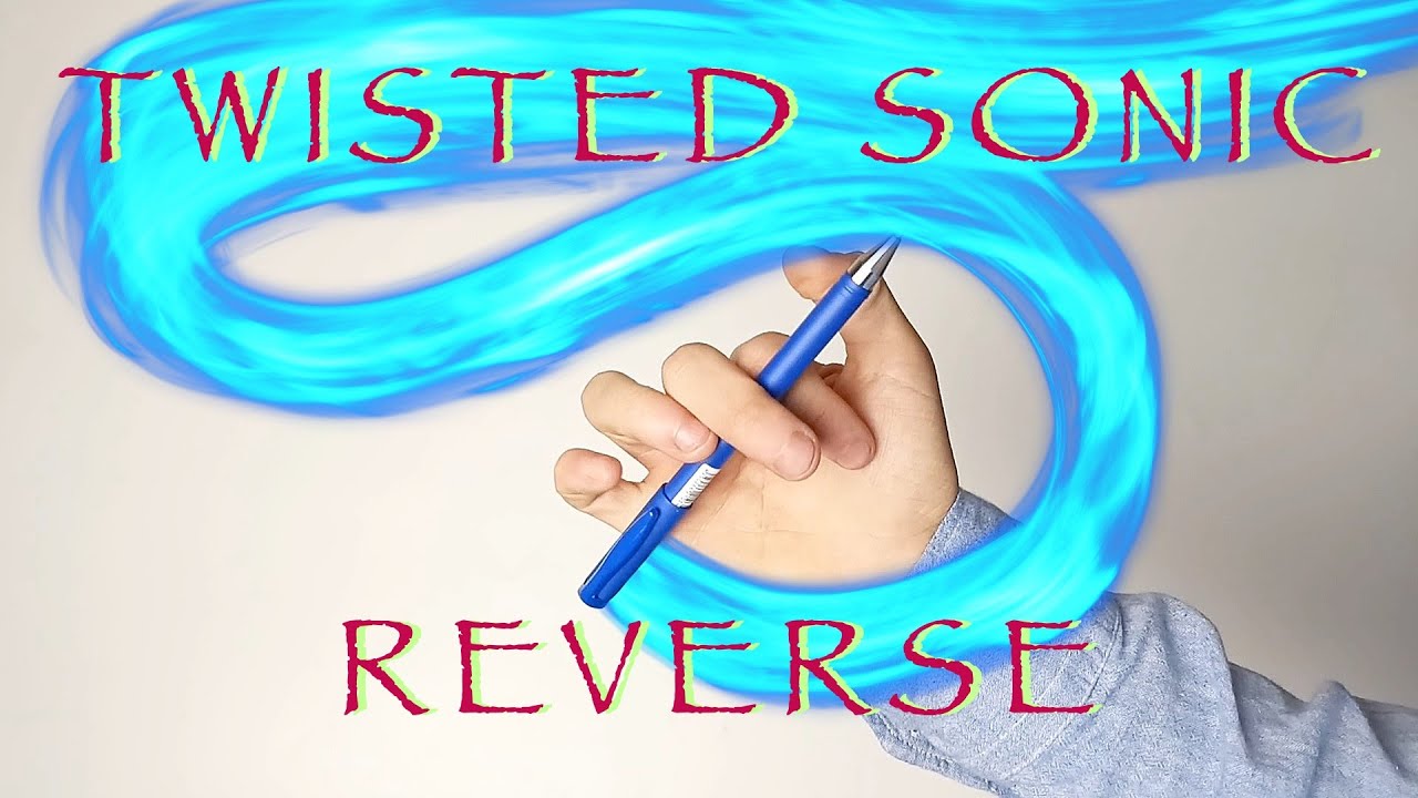 Twisted sonic reverse. Basic penspinning trick for beginners. Learn How to Spin A Pen - In 50 sec. смотреть онлайн