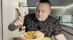Болоньезе макароны мукбанг