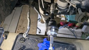 Замена наружнего ШРУСа Toyota Camry 50