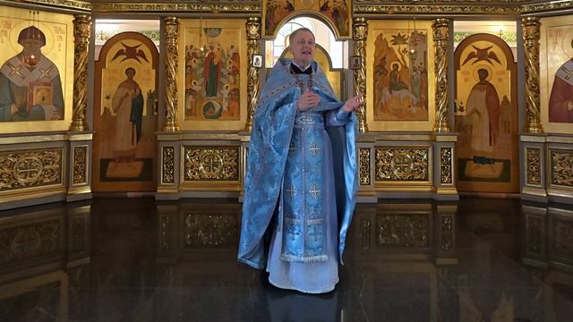Четверг в Храме 09.07.26. Проповедь о. Олега о плевелах. Паммять Тихвинской иконы БМ смотреть онлайн
