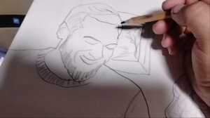 Рисую мультфильм (семейный ужин)