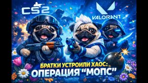 БРАТКИ УСТРОИЛИ ХАОС: ОПЕРАЦИЯ “МОПС” | VALORANT, CS2