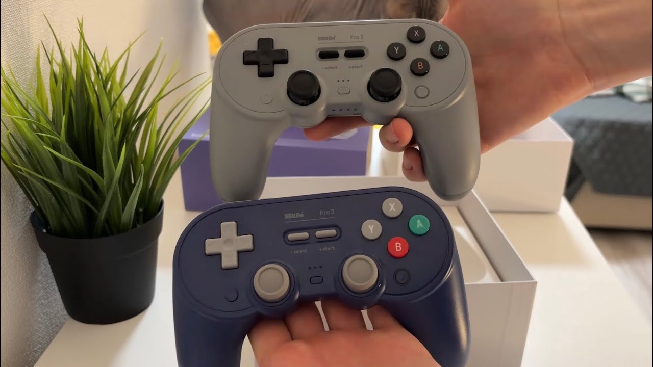 Распаковка геймпада 8BitDo Pro 3. Сравнение с Pro 2. смотреть онлайн