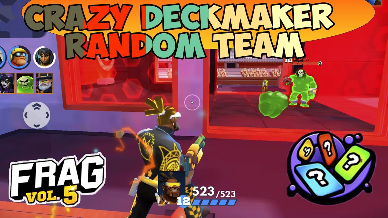 FRAG Pro Shooter - Crazy Deckmaker Random Team🔥Gameplay Walkthrough🔥Frag V5🔥(iOS,Android) смотреть онлайн