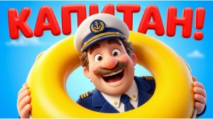 КАПИТАН 🎵 Детская песенка про отважного капитана и корабли! ⛵️| Пой и танцуй!