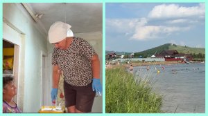 К МАМЕ на РЕМОНТ. Съездили искупаться.