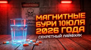 Как пережить этот геомагнитный ад: Магнитные бури 10 Июля 2026 года