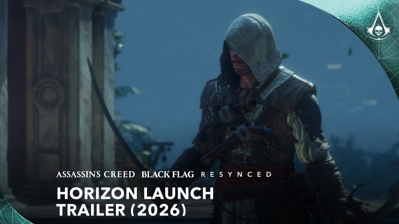 Assassin's Creed Black Flag Resynced - Horizon Launch Trailer (2026) смотреть онлайн