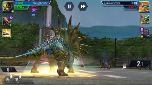 210 / Играем в игру Jurassic World: The Game. Когти над тундрой. Рёв республики