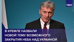 В Кремле назвали новой тему возможного закрытия неба над Украиной