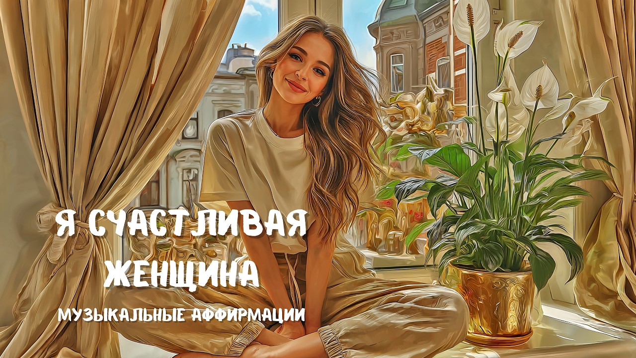 🌿Я счастливая женщина | 1 час песен-аффирмаций о любви к себе, женском счастье и внутренней гармонии смотреть онлайн