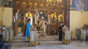 Раздача святого хлеба. Храмовый праздник в монастыре Иоанна Крестителя в Эйн Кереме