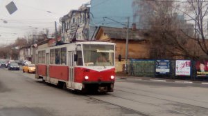 Нижегородский трамвай. Прощальная поездка на трамвае Tatra T6B5