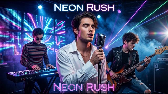 Группа =Мальчики с Пальчики=. Neon Rush (Неоновый порыв) v1-0-6_Italo-Disco Style